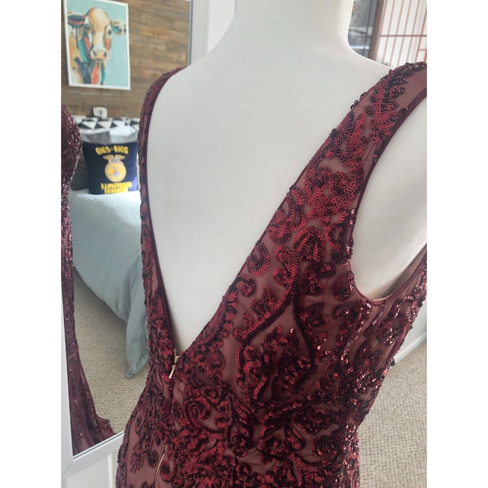 Sequined Formal Gown - Picture 3 of 3